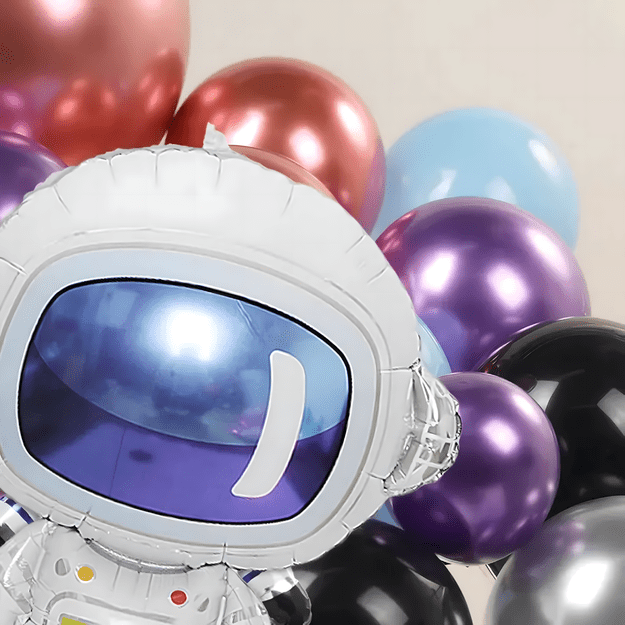 Girlanda Balonowa Zestaw Balonów na Urodziny Astronauta 108 ele 14
