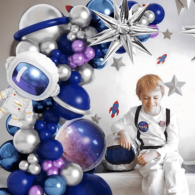 Girlanda Balonowa Zestaw Balonów na Urodziny Astronauta 108 ele 20