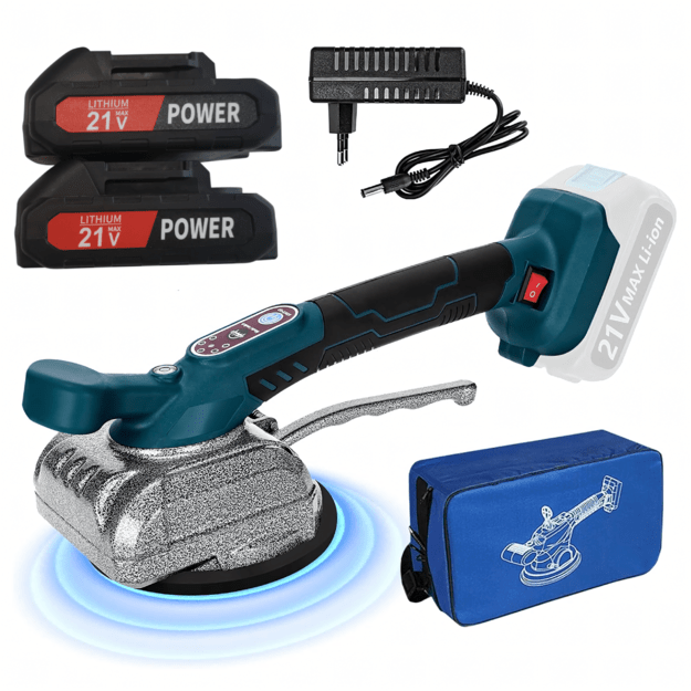 Vibrating Suction Cup for Tiling and Leveling Vibrator 2x21V