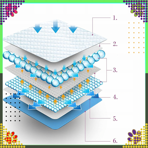 Pallet x 616 packages Hygienic Mat Pads for Dogs to Learn to Pee XL 40x60cm Thick 20 pcs BLUE