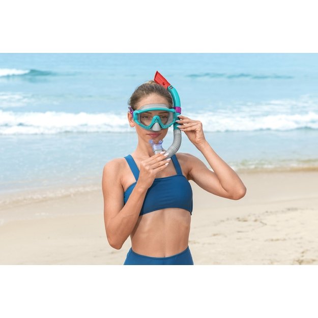 Bestway 25020 Zestaw do Nurkowania Pływania Maska Płetwy Rurka Snorkelingu 23