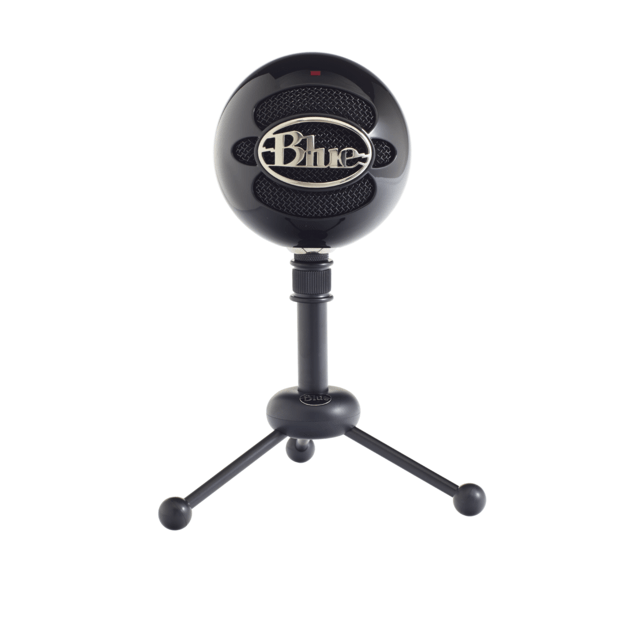 Blue - Microphone Snowball Gloss Black