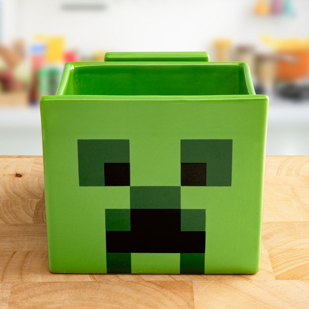 Minecraft Creeper Streaming Snack Bowl 3