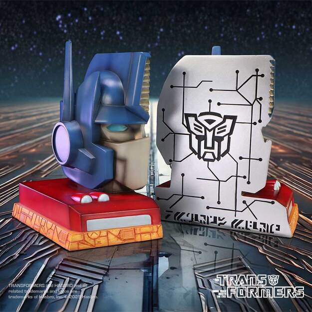 Transformers Optimus Prime Bookends 4