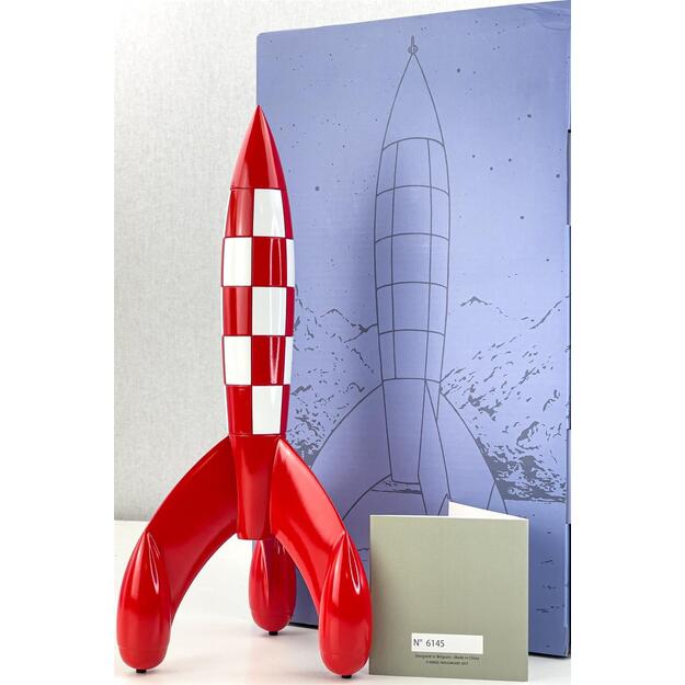 Statue - Måneraket Tintin (30 CM) 3