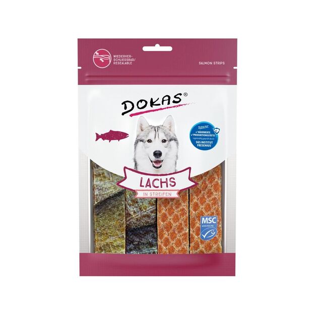 Dokas - Salmon Strips - 100gr