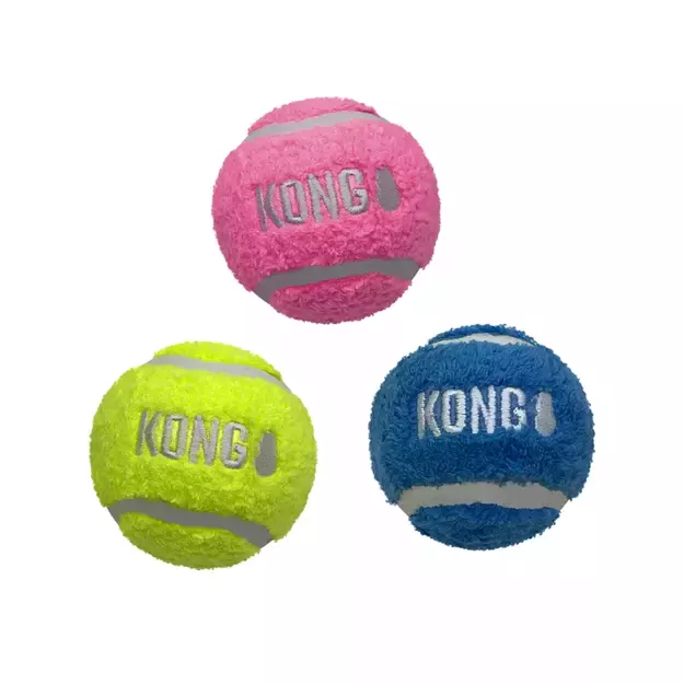 Kong - Sport Softies Ball S 3-pack Mix Ø5cm 1