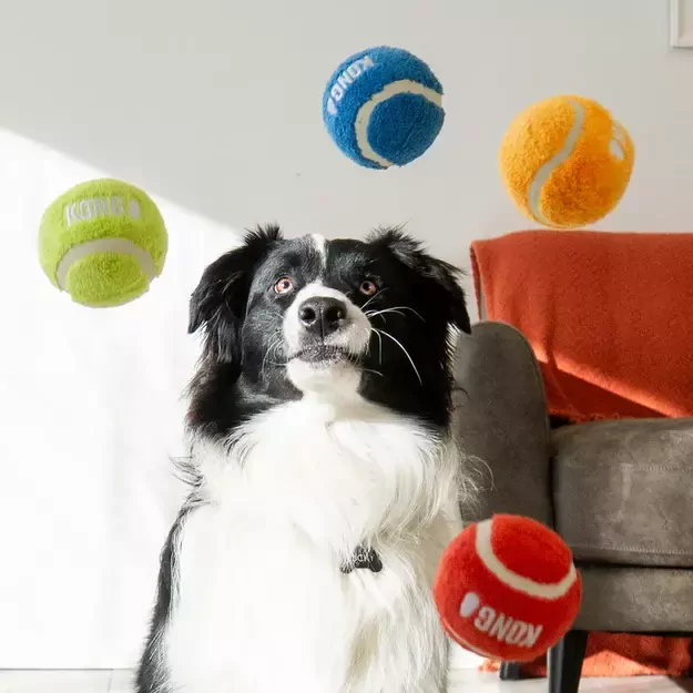 Kong - Sport Softies Ball S 3-pack Mix Ø5cm 2