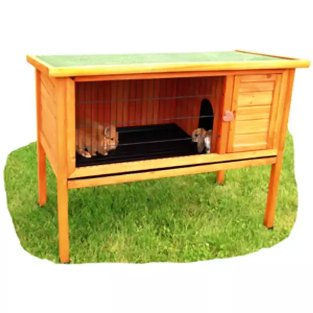 Sunnypet - Outdoor  Wooden cage Xl With legs 116x63x92cm