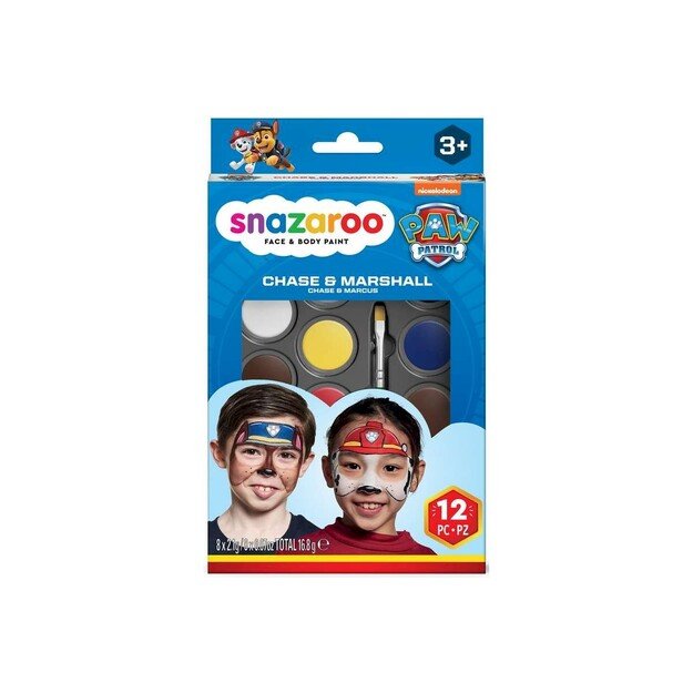 Snazaroo - Paw Patrol - Make-up Colorset - Chase & Marshall (791106)