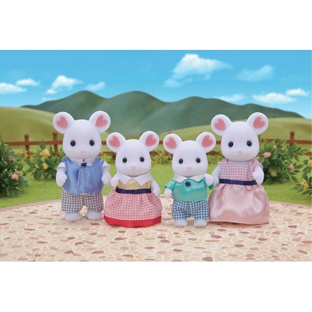 Sylvanian Families - Marshmallow Mouse Family (5308) 1
