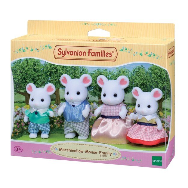 Sylvanian Families - Marshmallow Mouse Family (5308) 5
