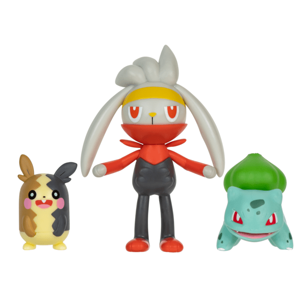 Pokémon - Battle Figure 3 Pk - Morpeko, Bulbasaur (PKW3055)