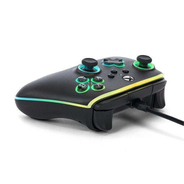 PowerA Advantage Wired Controller - Xbox Series X/S -  m/ Lumectra - Black