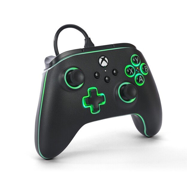 PowerA Advantage Wired Controller - Xbox Series X/S -  m/ Lumectra - Black