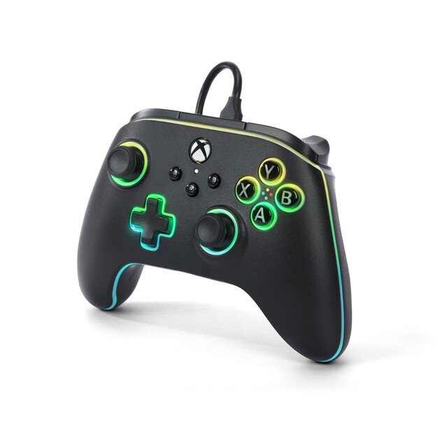 PowerA Advantage Wired Controller - Xbox Series X/S -  m/ Lumectra - Black