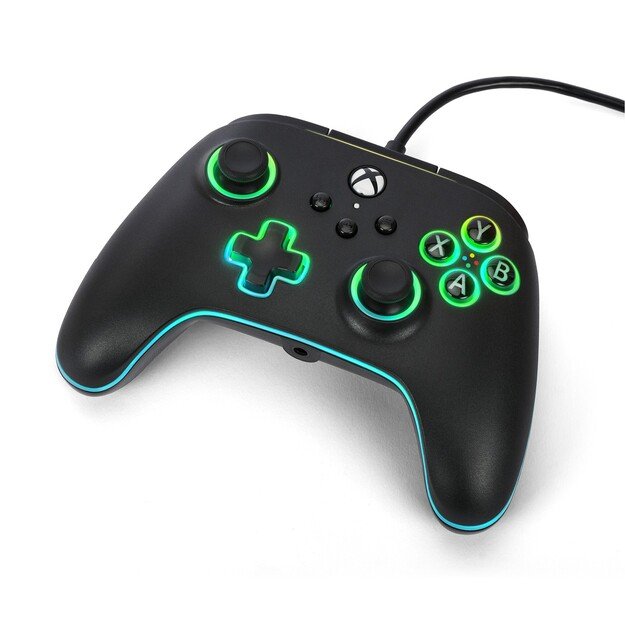 PowerA Advantage Wired Controller - Xbox Series X/S -  m/ Lumectra - Black