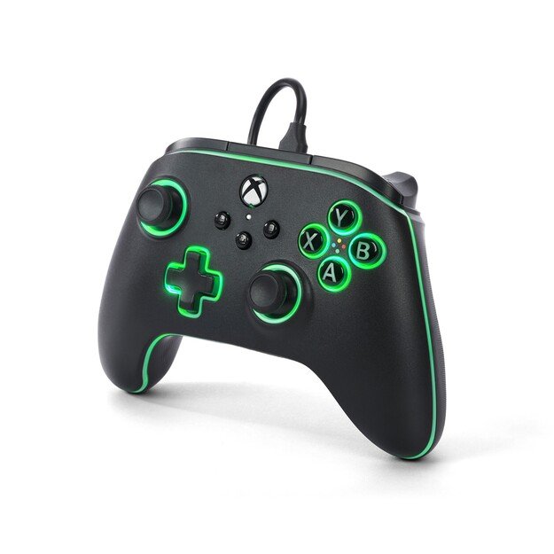 PowerA Advantage Wired Controller - Xbox Series X/S -  m/ Lumectra - Black