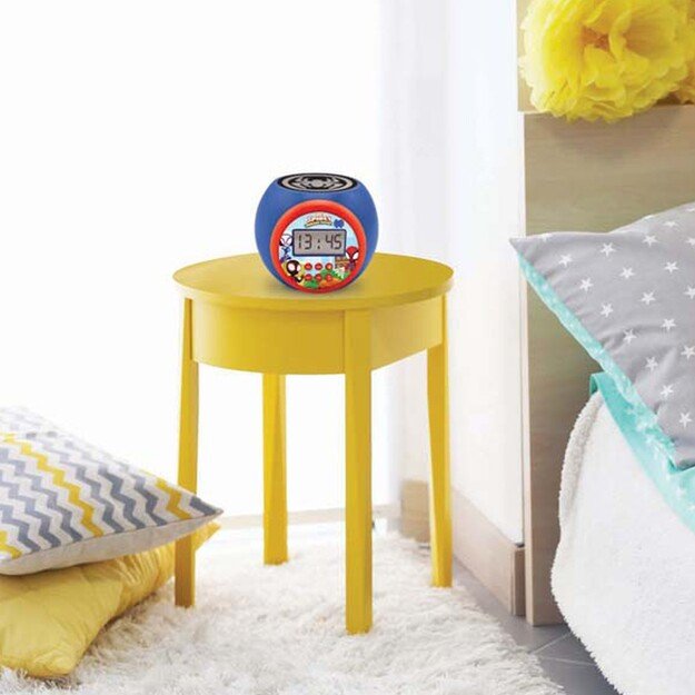 Lexibook - Spidey & His Amazing Friends - Projector Alarm Clock (RL977SP1)