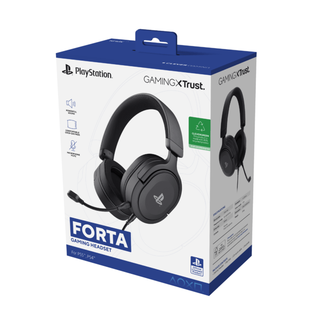 TRUST GXT498W Forta Headset - Black