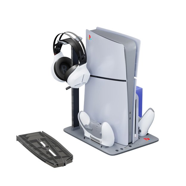 iMP Tech - DLX+LED Multi Function Charge and Cool Stand - 30th Anniversary Limited Edition - Grey 1