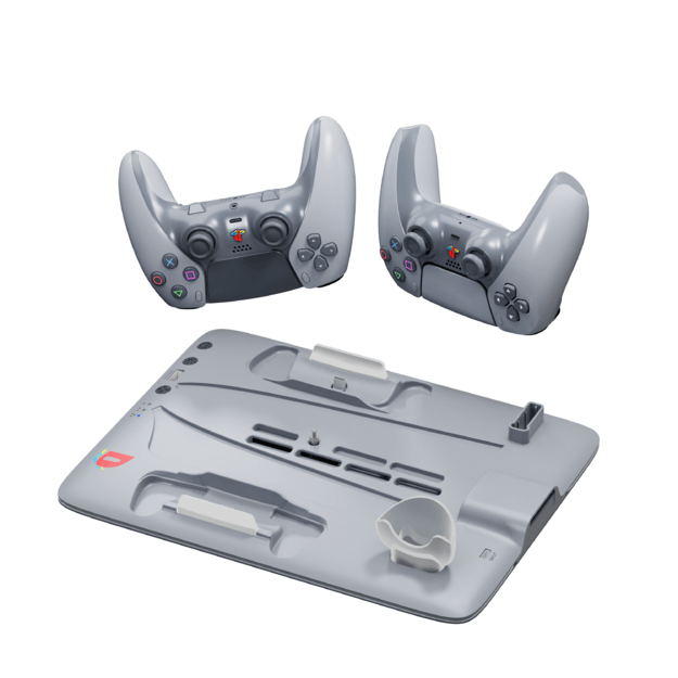 iMP Tech - DLX+LED Multi Function Charge and Cool Stand - 30th Anniversary Limited Edition - Grey 4