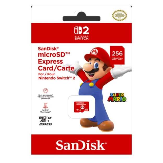 SanDisk - Nintendo Switch 2 Micro SD Exp