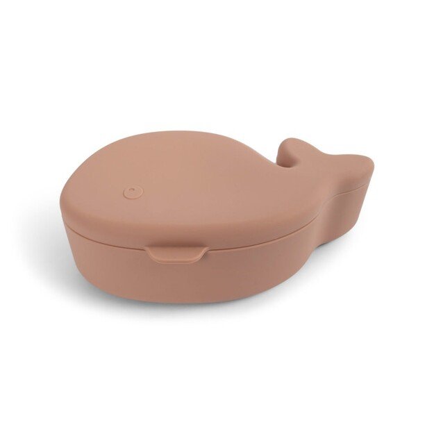 Filibabba - Christian the Whale - Snackbox - Misty Rose - (FI-03203) 2