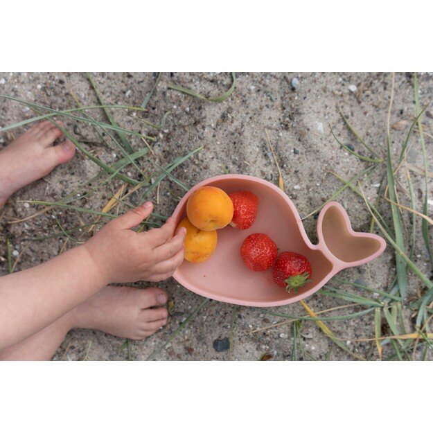 Filibabba - Christian the Whale - Snackbox - Misty Rose - (FI-03203) 3