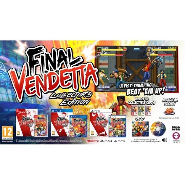 Final Vendetta - Collector's Edition

  - Nintendo Switch