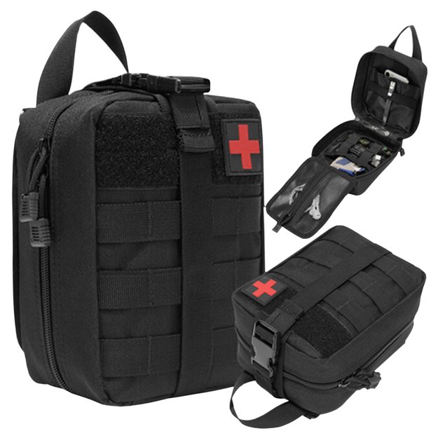 Pirmosios pagalbos vaistinėlė karinių turistų išgyvenimo įranga