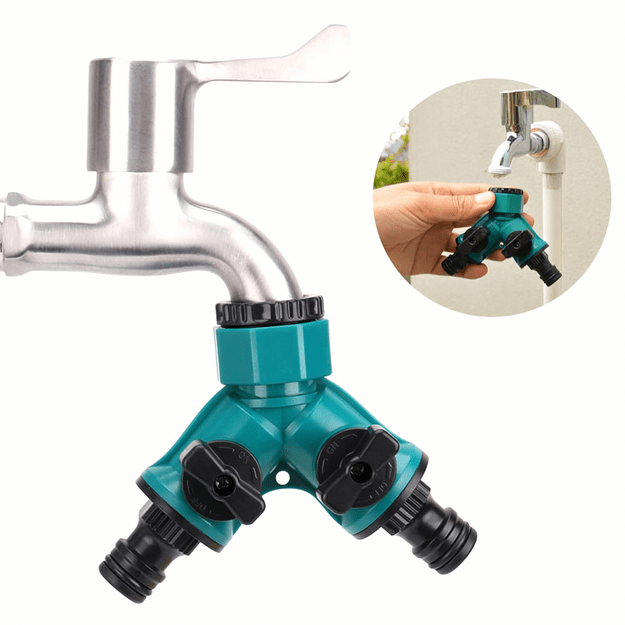 T-kraani jagaja reduktsioon 2-suunaline 1/2 3/4 aiavooliku ventiilid