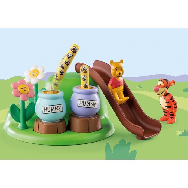 Playmobil - 1.2.3 & Disney: Winnie's & Tigger's Bee Garden (71317) 2