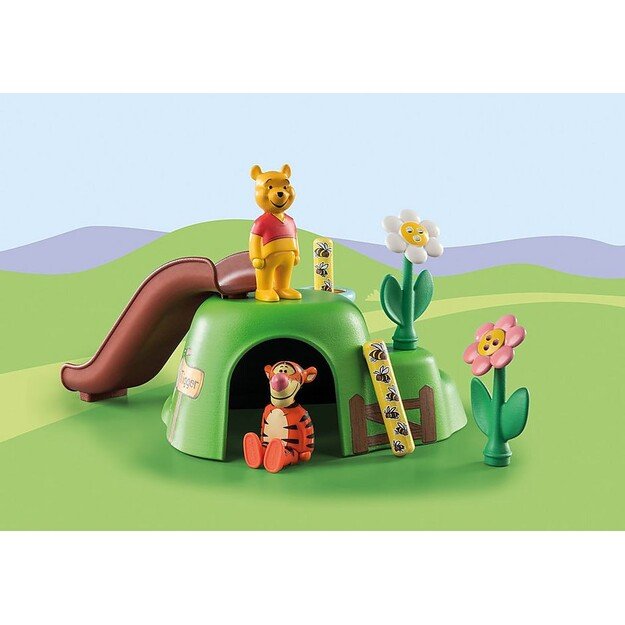 Playmobil - 1.2.3 & Disney: Winnie's & Tigger's Bee Garden (71317) 3