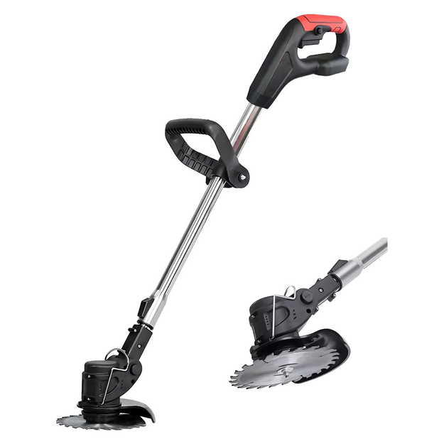 Akumulatora krūmgriezis Dārza krūmgriezis Zāles trimmeris Komplekts XXL Riteņi