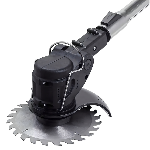 Akumulatora krūmgriezis Dārza krūmgriezis Zāles trimmeris Komplekts XXL Riteņi