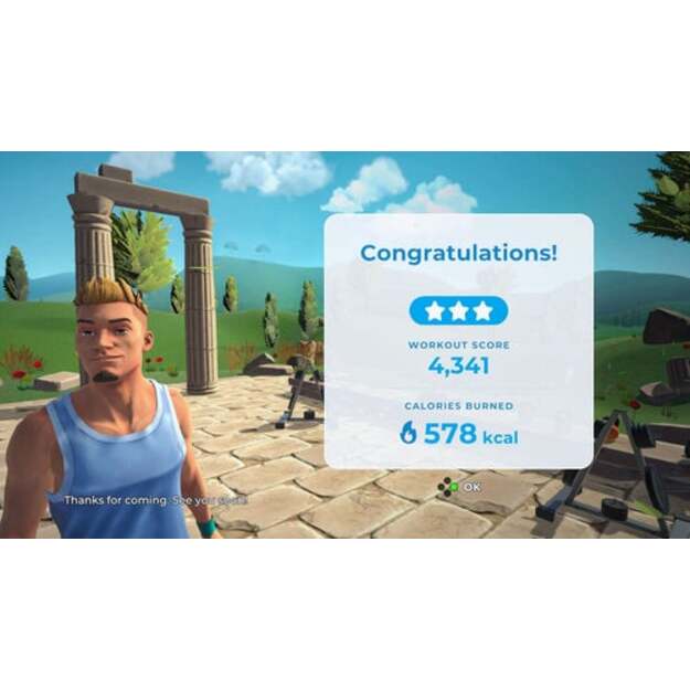 Let's Get Fit Includes Joy Con Straps - Nintendo Switch