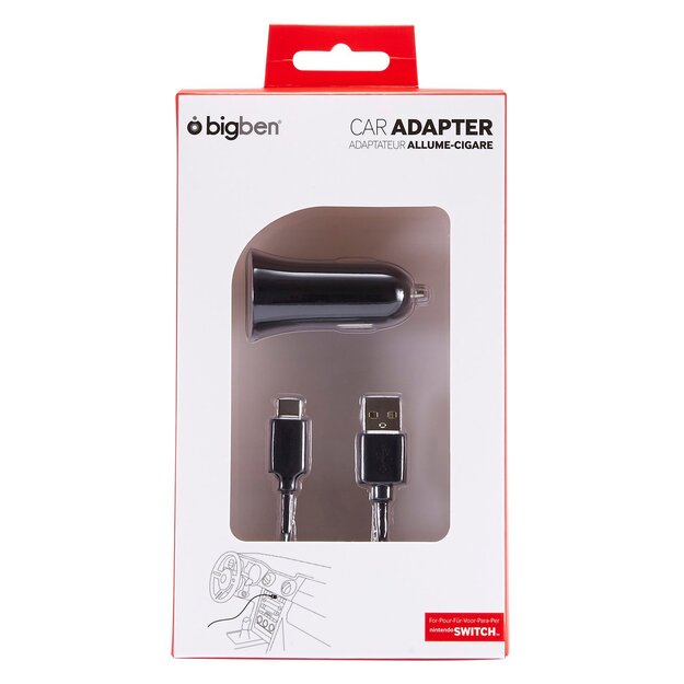 Nacon - Car Charging Adaptor - Nintendo Switch
