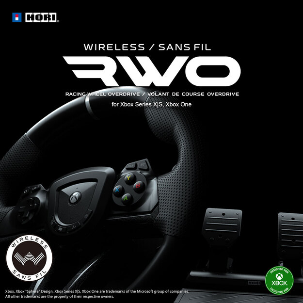 HORI - Xbox Wireless Racing Wheel Overdrive