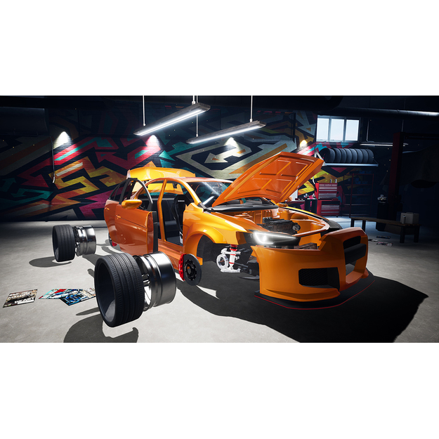 Super Street: Racer Game with Twin Racing Wheels Bundle