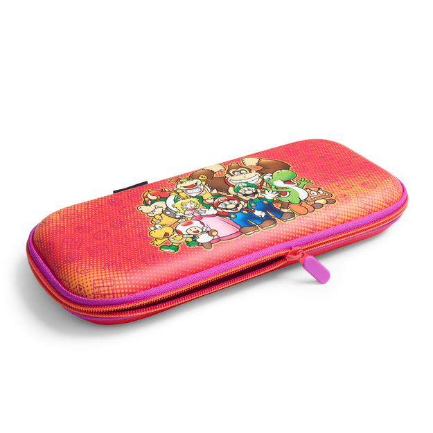 PowerA - Slim Case for Nintendo Switch 2 - Mario and Friends, Officially Licensed, Protective Case, Holds 10 Game Cards