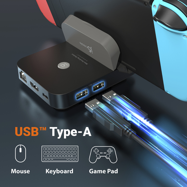 J5create - Mini Docking Station For Nintendo Switch