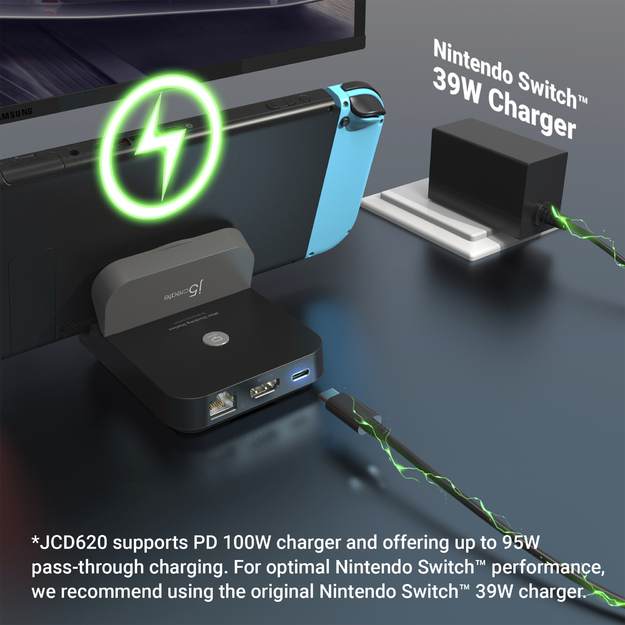 J5create - Mini Docking Station For Nintendo Switch