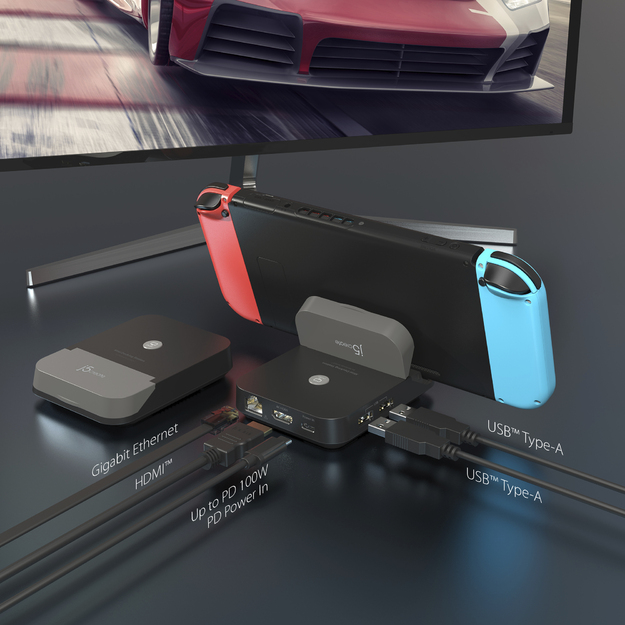 J5create - Mini Docking Station For Nintendo Switch