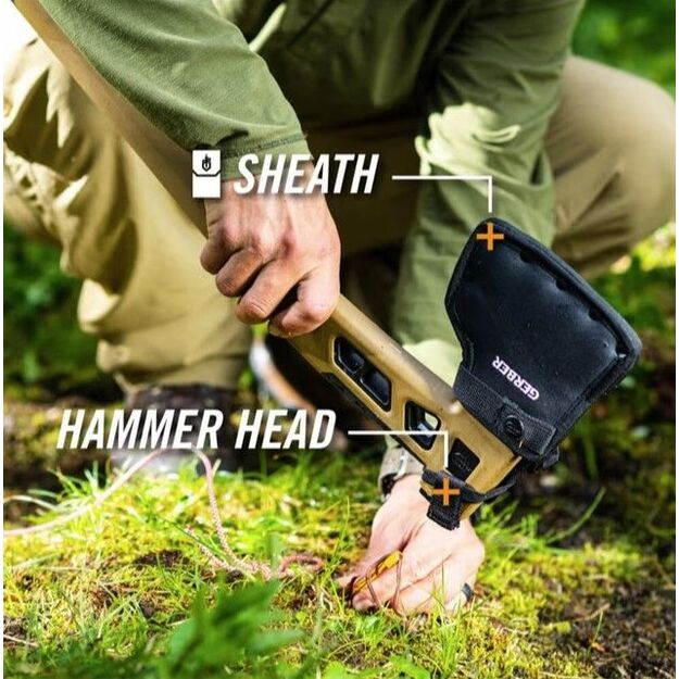 Gerber Bushcraft Axe,16L,PIT,CYBR,3/6,DIP