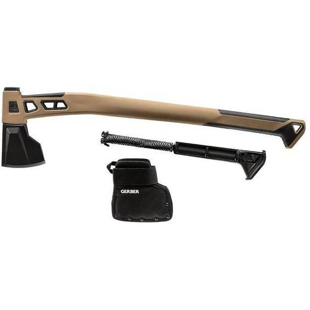 Gerber Bushcraft Axe,16L,PIT,CYBR,3/6,DIP