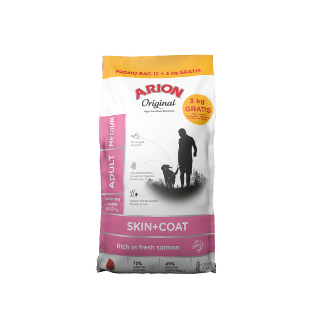 ARION - Original skin&coat medium - 15kg - promo size