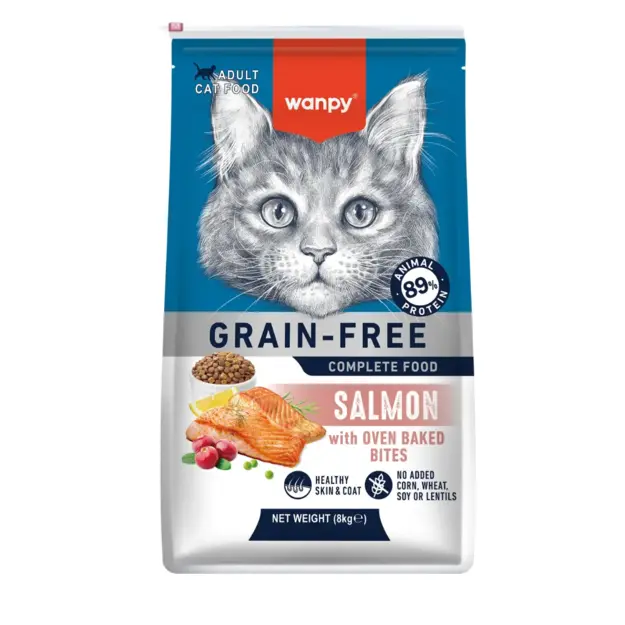 wanpy - Cat Food - Adult - Salmon - 8kg