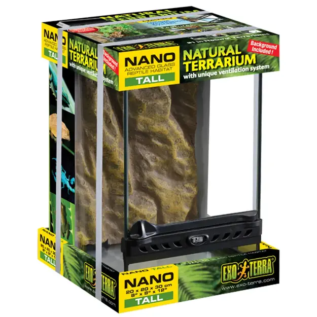 Exoterra - Terrarium Nano Tall - 20 x 20 x 30 cm