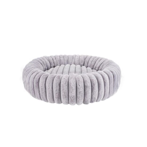 Nordic paws - Ripple Comfort Dogbed - Lightgrey - L 100x100x22cm
